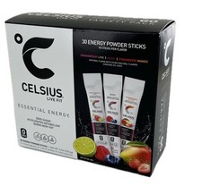 Celsius Essential Energy, Zero Sugar, Assorted Flavors, 30 Energy Powder Sticks
