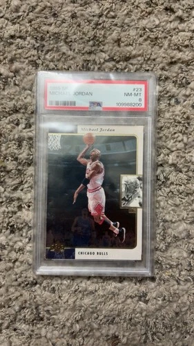 Upper Deck 1995-96 SP Michael Jordan #23 Chicago Bulls PSA 8 Basketball Card