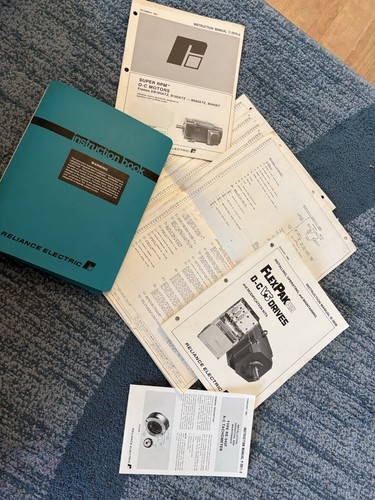 Reliance Electric EV SD Drive Instruction Binder OEM