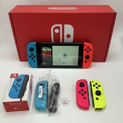Nintendo Switch HAC-001 V1 Complete Japan My Nintendo Box + Extra Joy Cons