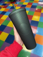 24oz. Venti Starbucks Green Matte US Studded Tumbler Authentic NEW WITH TAGS