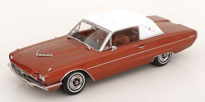 Ford Thunderbird Hardtop Landau Coupe 1966 kupfer weiß Modellauto 1:18 KK Scale