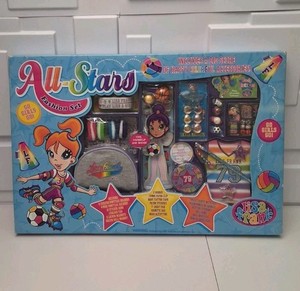Lisa Frank  All Stars Fashion Set Colorfull Sports RARE HTF