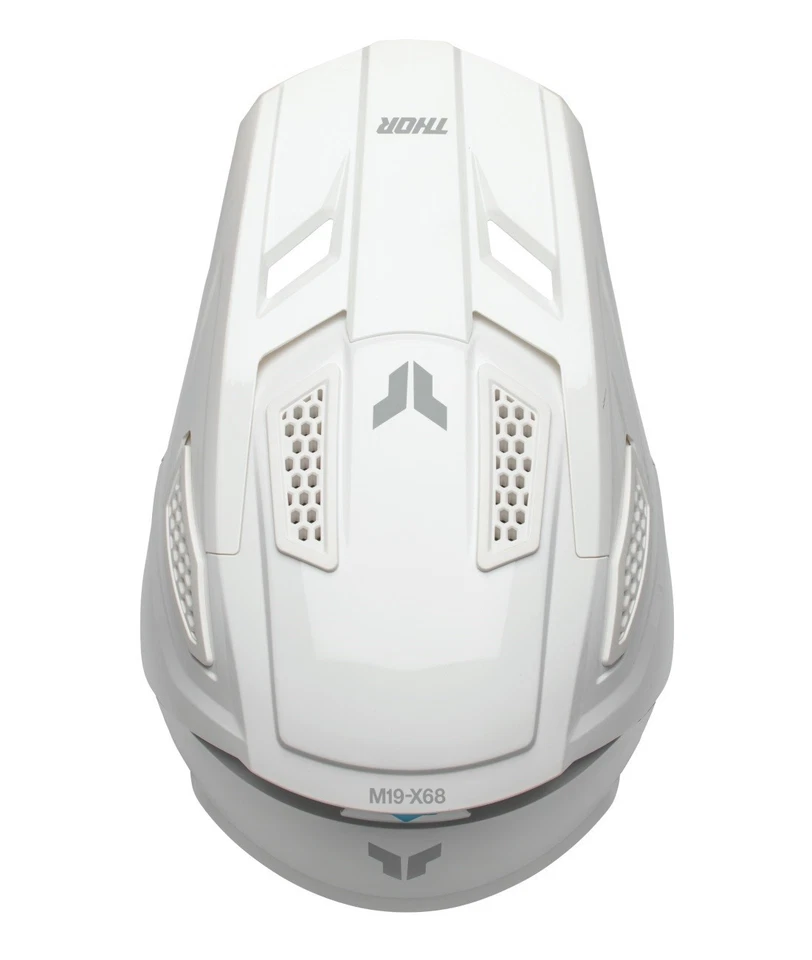 Casco Thor Fleet Cara Completa - Blanco Mate - Adulto Talla Mediana 0110-8894 Foto 4 de 4