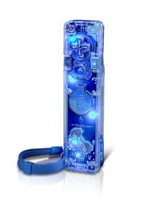 Afterglow AW.1 Remote For Wii Blue Wiimote Controller 4E