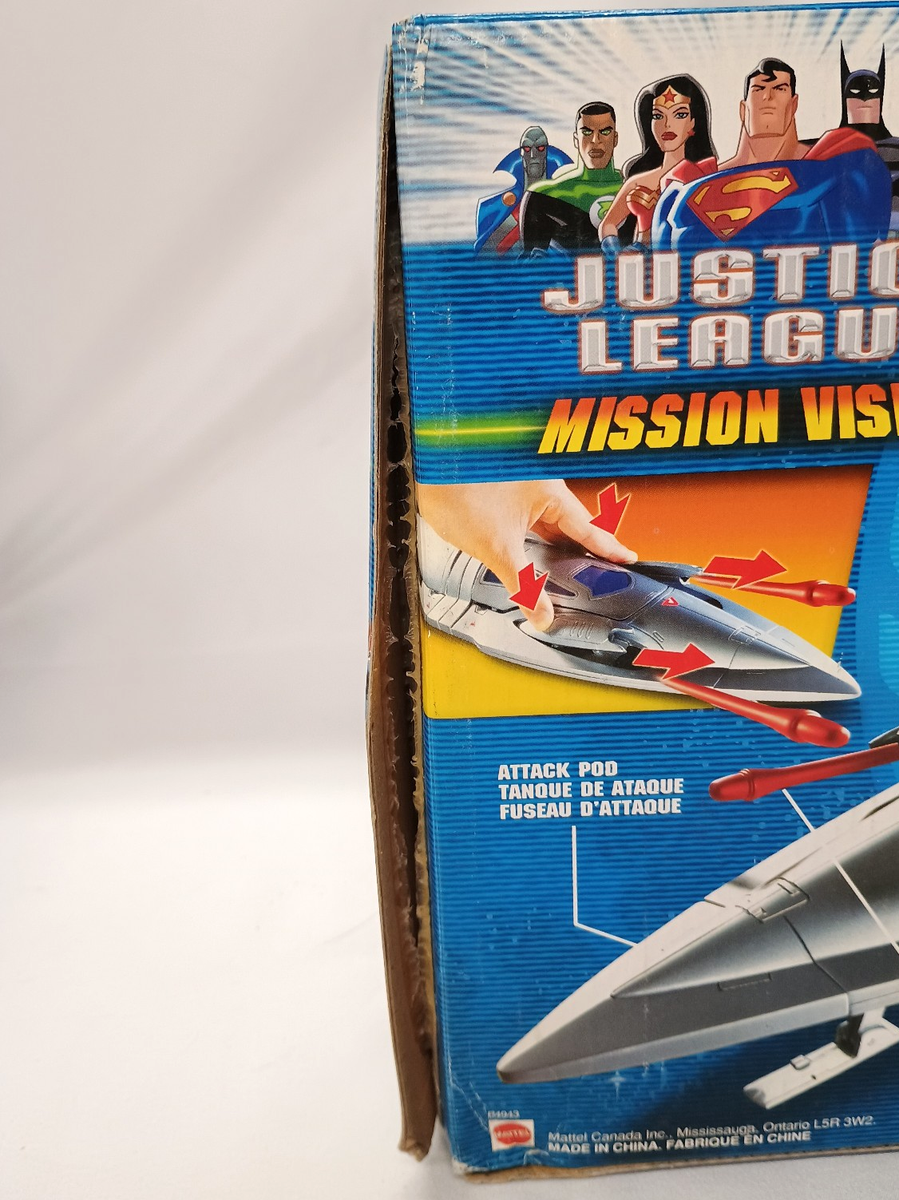 DC Justice League Animated Mission Vision Javelin 7 Vehicle Ship