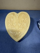 LARGE VINTAGE HEART JEWEL CASE -4 X 3.5"