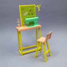 Barbie Sindy Fashion Designer Doll Scale Sewing Machine Toy House Furniture 10"