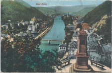 D044,kolorierte AK,Bad Ems,Panorama,Feldpost,Poststempel,1915