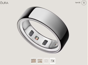 Oura Ring Silver | eBay