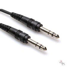 Hosa CSS-125 Balanced Stereo Interconnect 1/4 in TRS to Same 25 ft Molded Cable