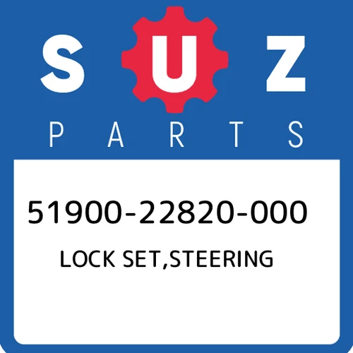 LOCK SET, STEERING