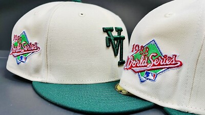 NEW ERA 59FIFTY HAT CLUB UPSIDE DOWN LA DODGERS WORLD SERIES