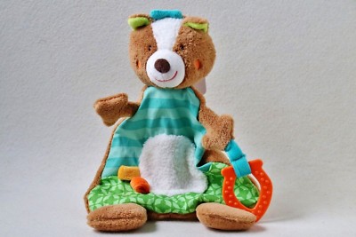 Topomini Waschbär   Bär Schmusetuch Kuscheltuch Ernstings family (T159)