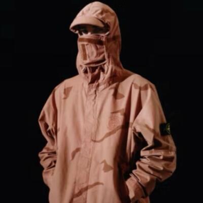 supreme Stone Island Riot Mask Camo Mサイズ Supreme Stone Island Riot Mask Camo Jacket (SS19) - $648