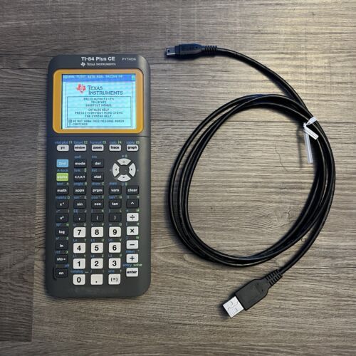 Texas Instruments TI-84 Plus CE Graphing/Scientific Calculator L-0719N - Afbeelding 1 van 4