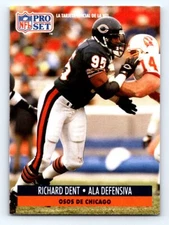 1991 Pro Set Spanish FRESH PULL #23 Richard Dent