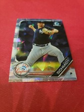 Clarke Schmidt 2019 Bowman Chrome Sapphire Draft #BDC-190 , New York Yankees