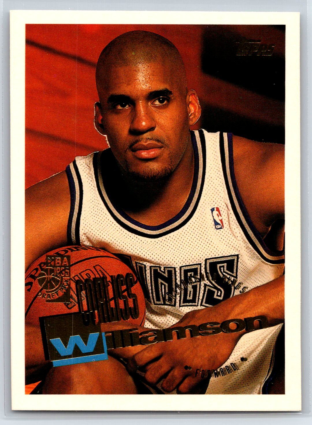 1995-96 Topps Corliss Williamson Rookie Sacramento Kings RC #244
