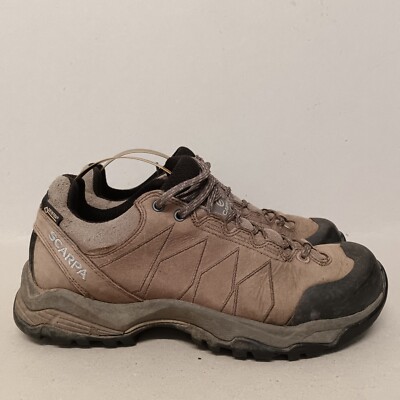SCARPA MORAINE PLUS GORETEX DAMEN LEDER CAMPING WANDERSCHUHE GRÖßE UK4 EU37