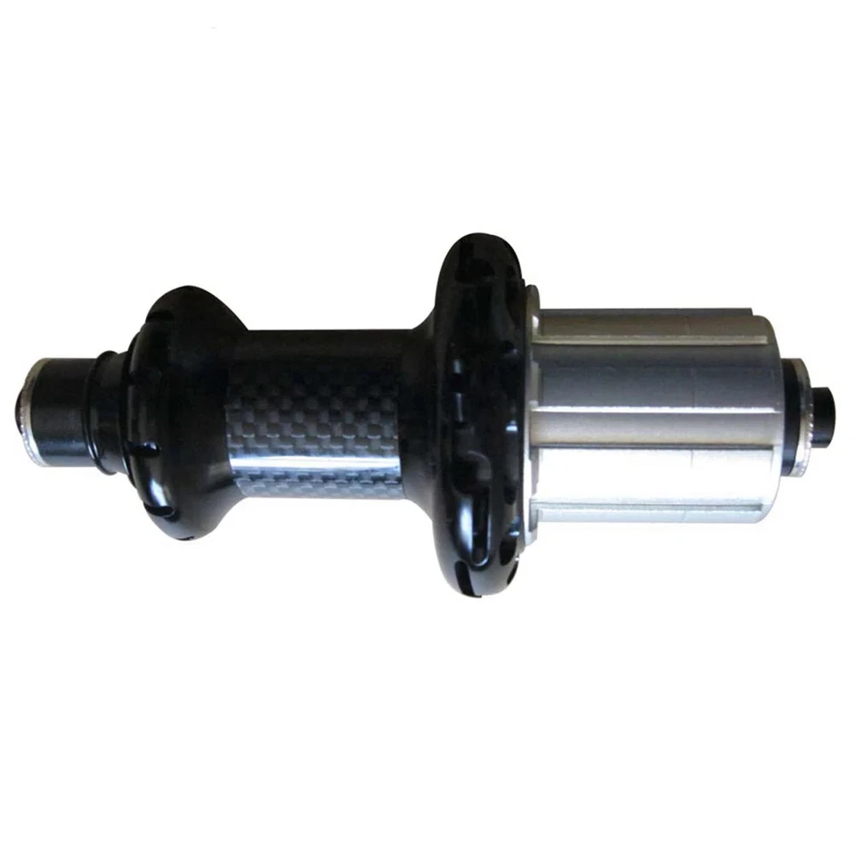 Bujes rectos de fibra de carbono para bicicleta de carretera Powerway R36 bujes delanteros traseros para bicicleta Foto 3 de 4