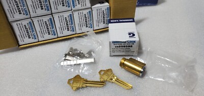 Lot of 10 General Lock KLC1599-SX-626-OB 6 Pin Key In Lever Cylinder CS256598