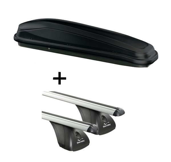 Dachbox Jueasy300+DachträGer VDP FüR FüR Fiat 500 X 5TüRer Ab 15-image