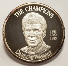 1 oz 999 Silver - Darrell Waltrip - NASCAR WInston Cup Champions - F4425 85.05 per troy oz