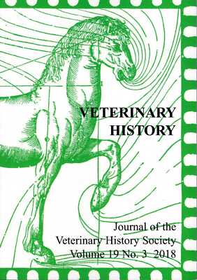 Clayton-Jones, Gary (editor) VETERINARY HISTORY : JOURNAL OF THE VETERINARY HIST