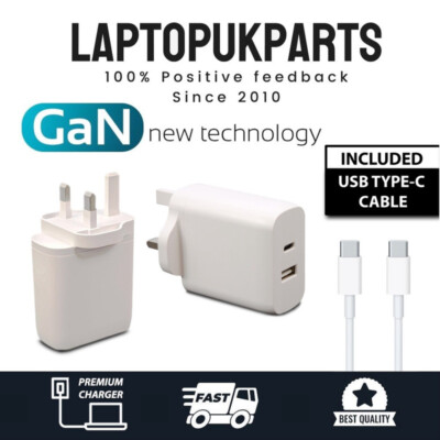 65W Ersatz für LG Gram 16T90P-K.APB7U1 USB-C Typ Schnellladegerät Adapter