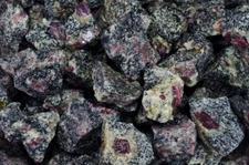 3 lbs Ruby in Matrix Rough Stones - Natural Crystal Mineral Rock Tumbling