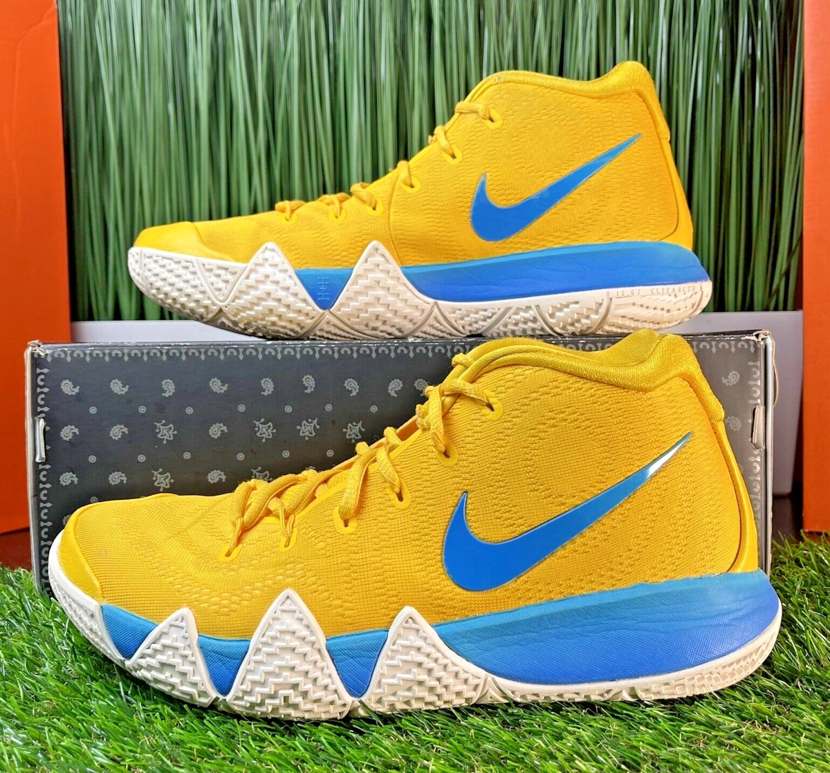 RARE Nike Kyrie 4 KIX Cereal Package 2018 Mens Shoes BV0425 700 Size 8