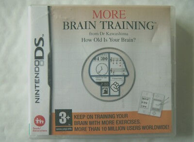 66189 Dr. Kawashima's More Brain Training - Nintendo DS (2007) NTR-ANMP-UKV