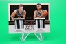2019-20 Noir Two-Shot Rookie Jersey Prime /25 Keldon Johnson Luka Samanic R6220J