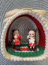 Vtg.mr  Mrs Claus Hand Crafted Ornament