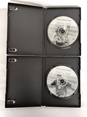 FIFA World Cup Set of 2 DVDs: 1978-1986 & 1990-1998 | eBay