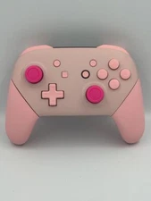 Custom "Cherry Blossom Pink & Puffy Pink" NS Pro Controller
