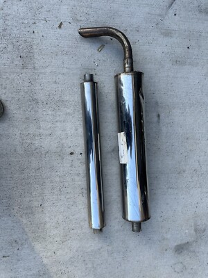 Volvo P210 455 Duett PV Exhaust Mufflers Stainless Steel NEW