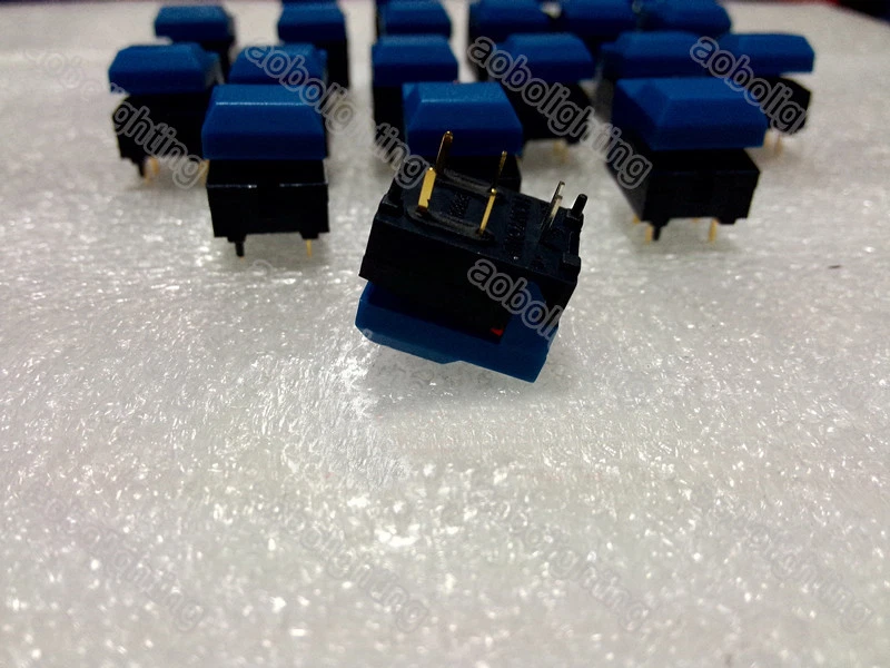 4pcs Tiger Touch console stage lighting controller blue push-button W/red light - Image 3 of 4