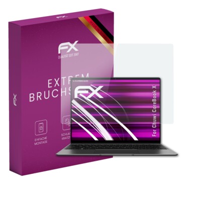 atFoliX Glasfolie für Chuwi CoreBook X Displayfolie 9H Schutzpanzer