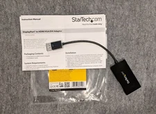 StarTech A/V adapter DisplayPort to VGA / DVI / HDMI - New