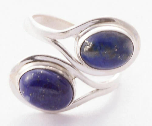 Gioielli di lusso in argento sterling lapislazzulo, 925 parti su 1000