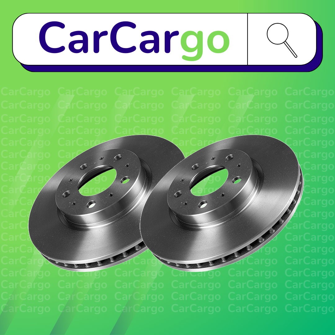 Premium Vented Front Brake Discs Pair Volvo 850 2.5 TDI 1995-1996 280 mm