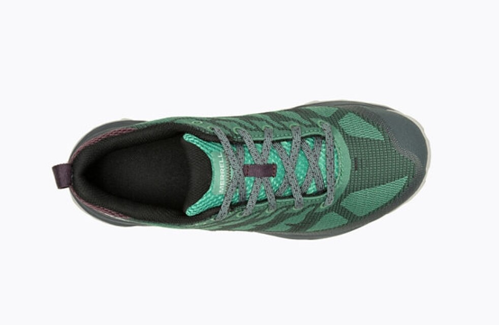MERRELL Speed Eco Pino Verde Scarpe da trekking impermeabili da donna NUOVE!!