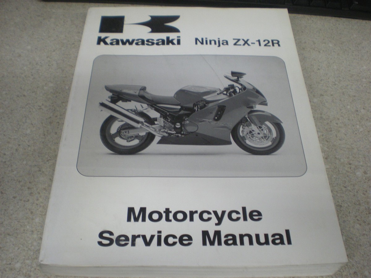 K！ OEM Kawasaki Service Manual 2000 ZX1200 99924-1253-01 | eBay