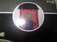 Artiste Zweigart Embroidery Kit "Hill House" Folk Art New In Package