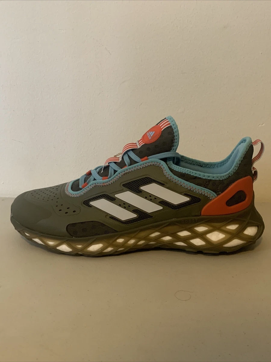 Adidas Web Boost Low Olive Strata Halo Blue Men\'s Athletic Shoes HQ6170 Buy Adidas Web Boost  main image 2