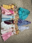 Barbies Vintage Quantity 7 Dolls with Clothes  + 3 Extra Dresses