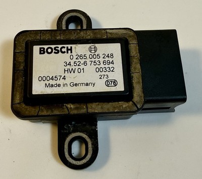 BMW ESP Sensor 34.52-6753694 / 34 52 6 753 694 BOSCH 0 265 005 248 / 0265005248