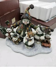 Vintage Christmas Sherwood Magical Christmas SCOTTY’S SNOW BEARS Lang Wise XMAS